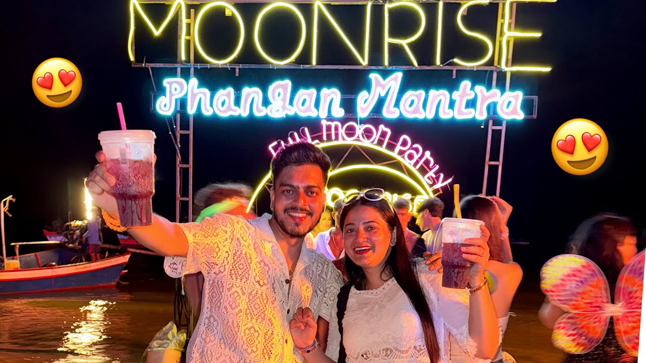 Honey Moon ki Full Moon Party 😍❤️ Rachit Rojha Vlogs