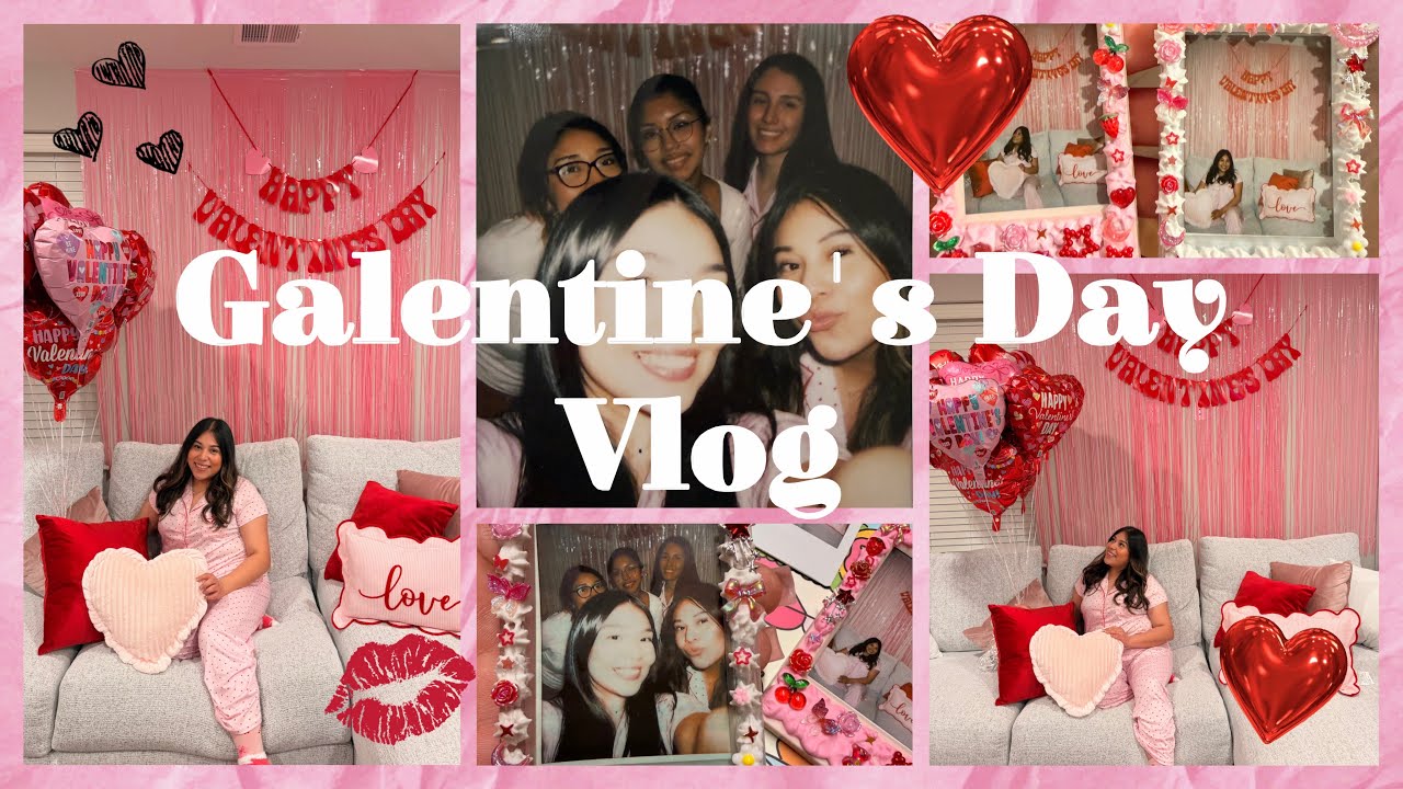 Galentine’s Day Vlog ⁠❥ permanent bracelets, crafted polaroids & friendship time✨ 