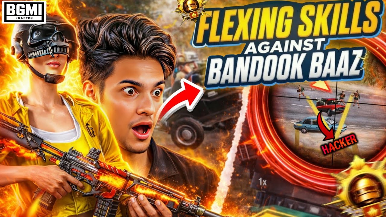 Flexing Skills Against BandookBaaz 🤯 || Intense 1v4 Solo VS Squad Clutches 🔥 | BGMI 