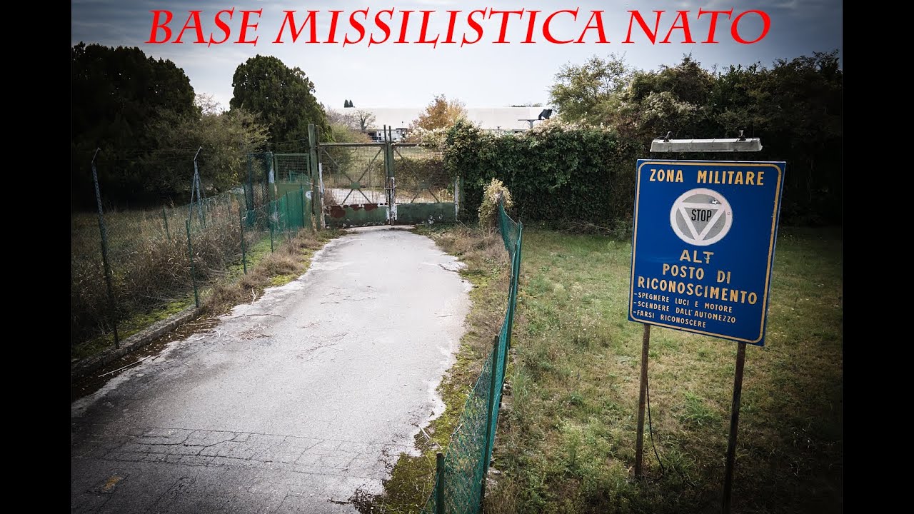 Base NATO Missili Hawk terra/aria - Drone Exploration caserma abbandonata Esercito Italiano