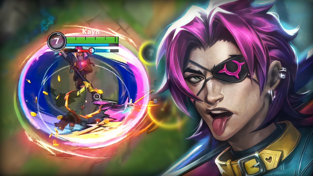 HEARTSTEEL Kayn Gameplay (Shadow Assassin) - Build & Runes - Wild Rift