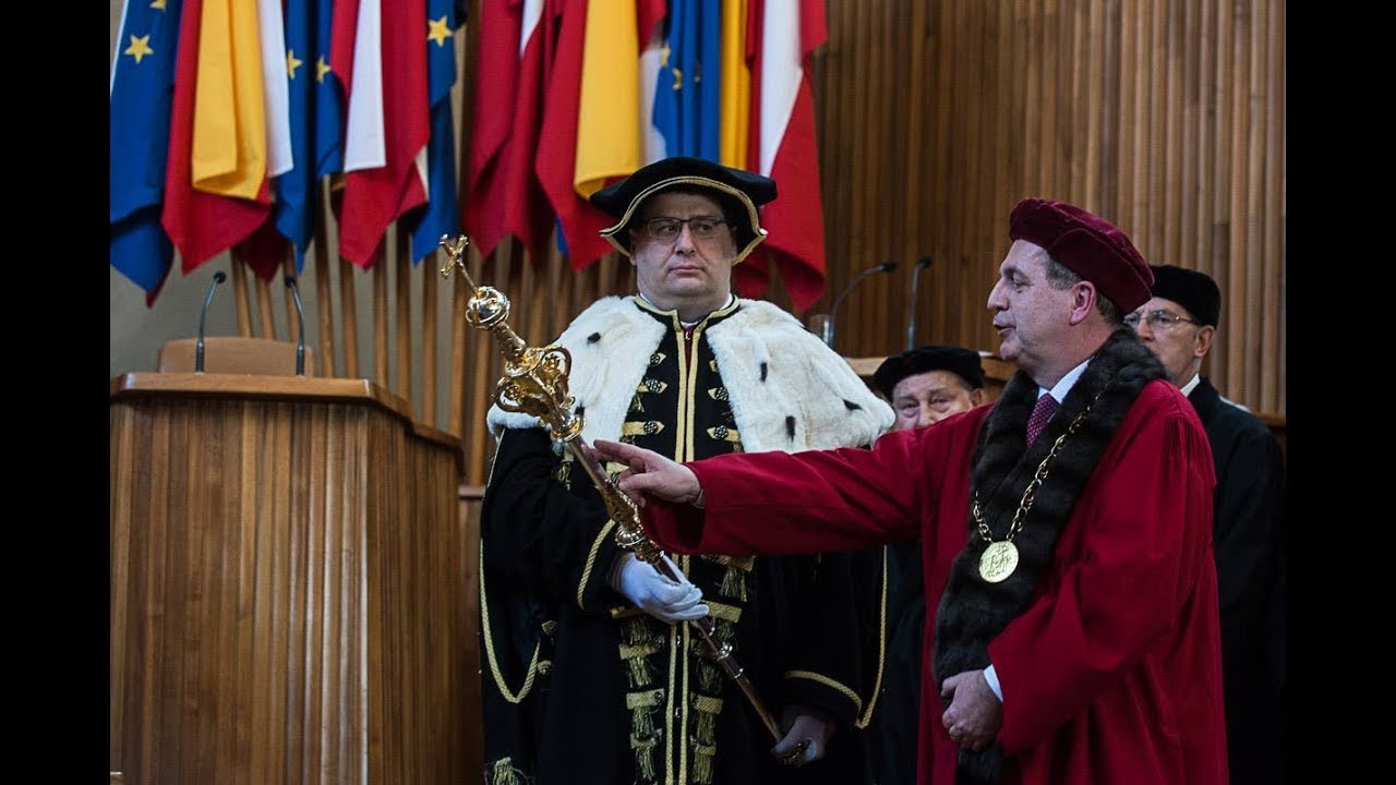 Slavnostní inaugurace rektora Tomáše Zimy