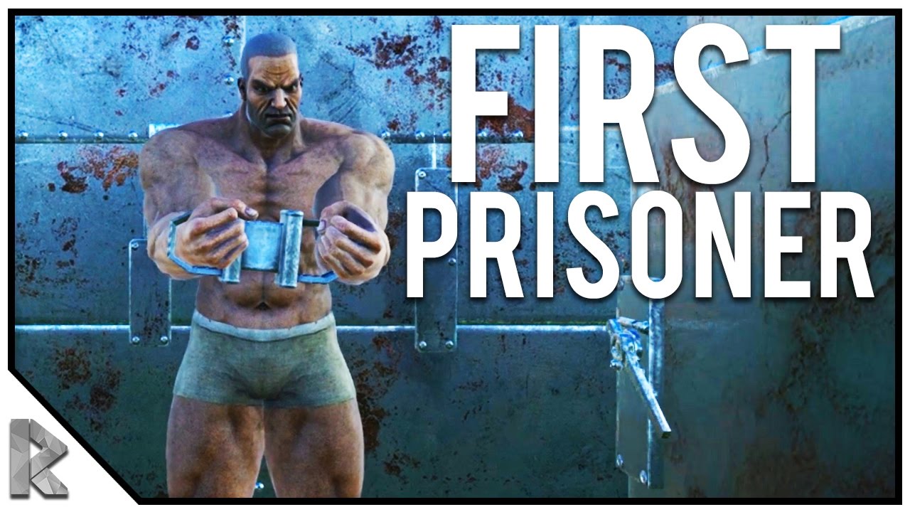 Our First Prisoner for Our Prison! - Ark Survival Evolved Thieves Island PVP #11
