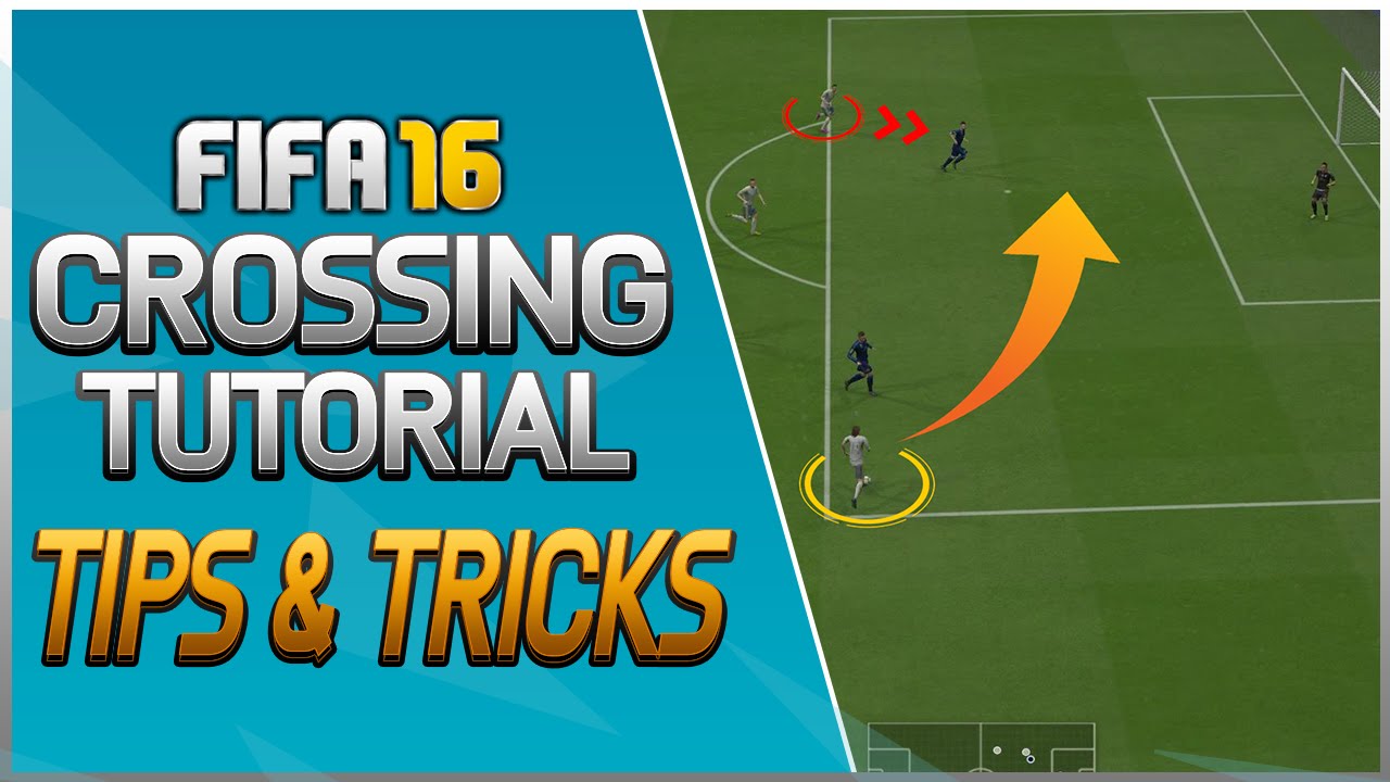 FIFA 16 BEST SECRET CROSSING TECHNIQUE TUTORIAL / How to Play the Perfect Cross / Early + Low Cross