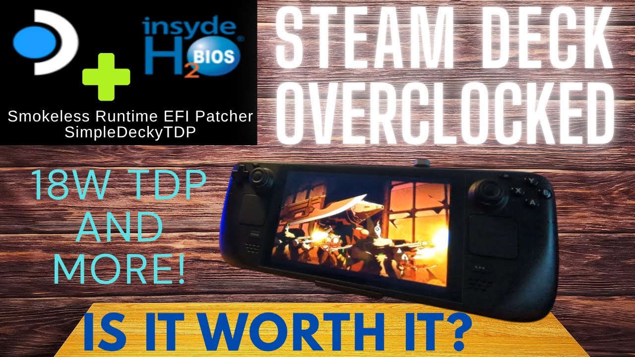 Forget new handhelds. Just keep tweaking the Steam Deck! - Overclocking, TDP, and high temps!