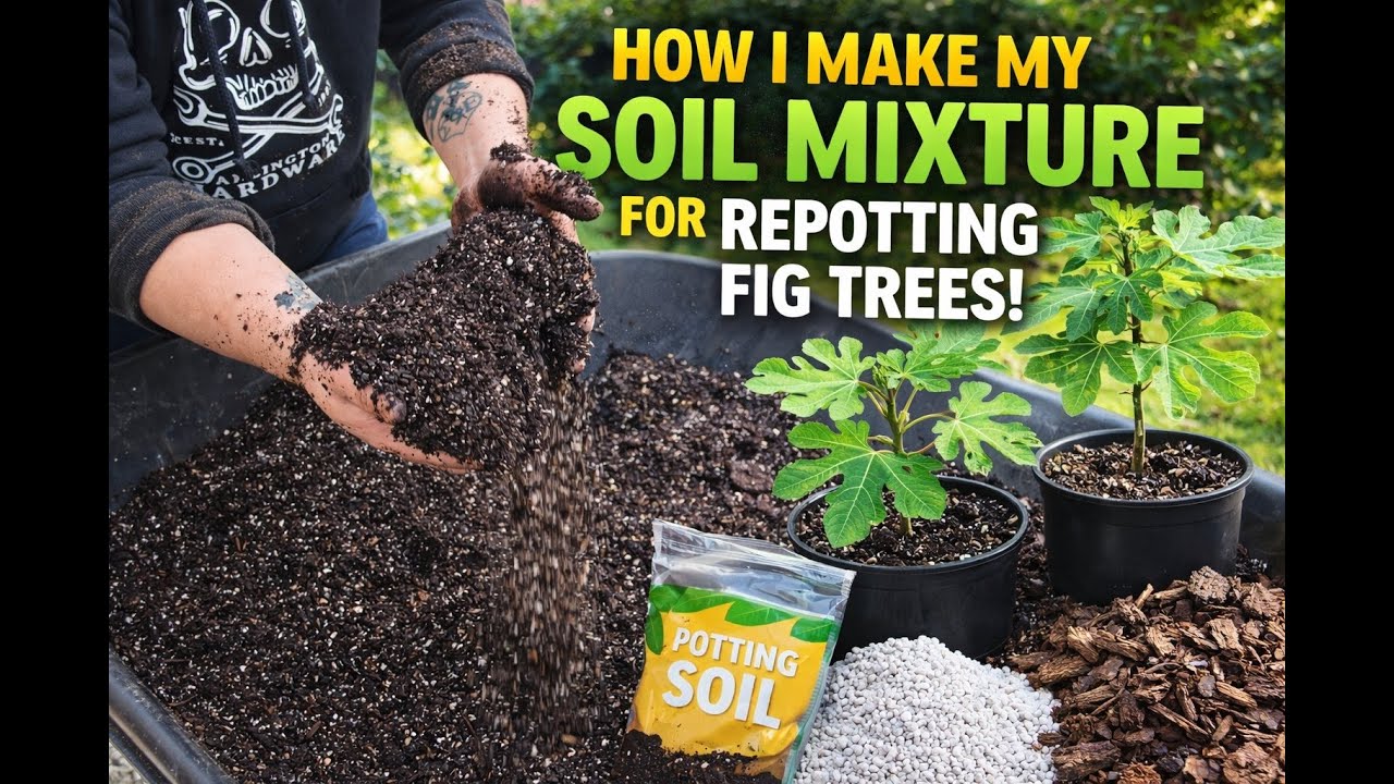 How I Make the Perfect Soil Mix for Fig Trees (Beginner Friendly)