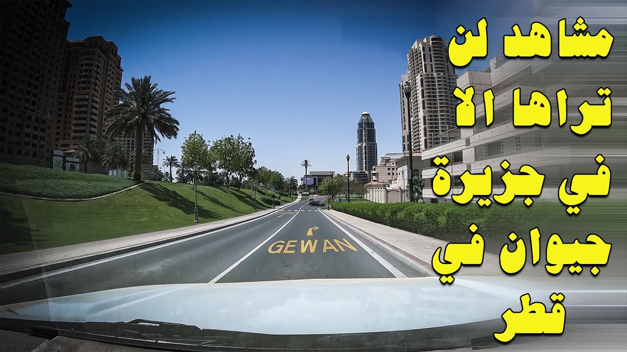 جولة في جزيرة اللؤلؤة وجيوان مشاهد لن تراها الا في قطر