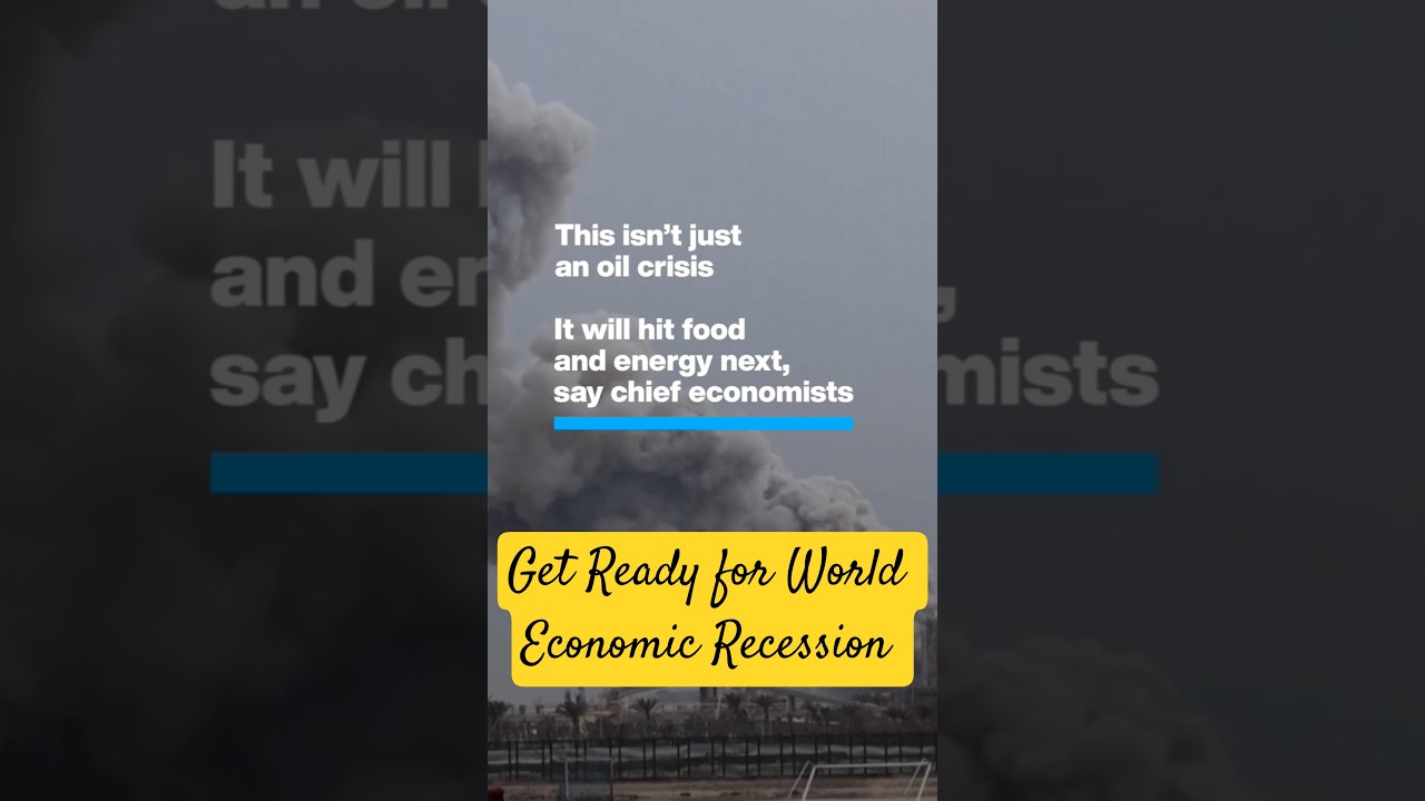 Will Iran&ndash;Israel&ndash;US conflict trigger a GLOBAL RECESSION? #straitofhormuz  #viralshorts