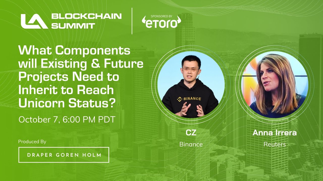 CZ & Reuters on DeFi, Unicorns, & The Future of Centralized Exchanges  | LA Blockchain Summit
