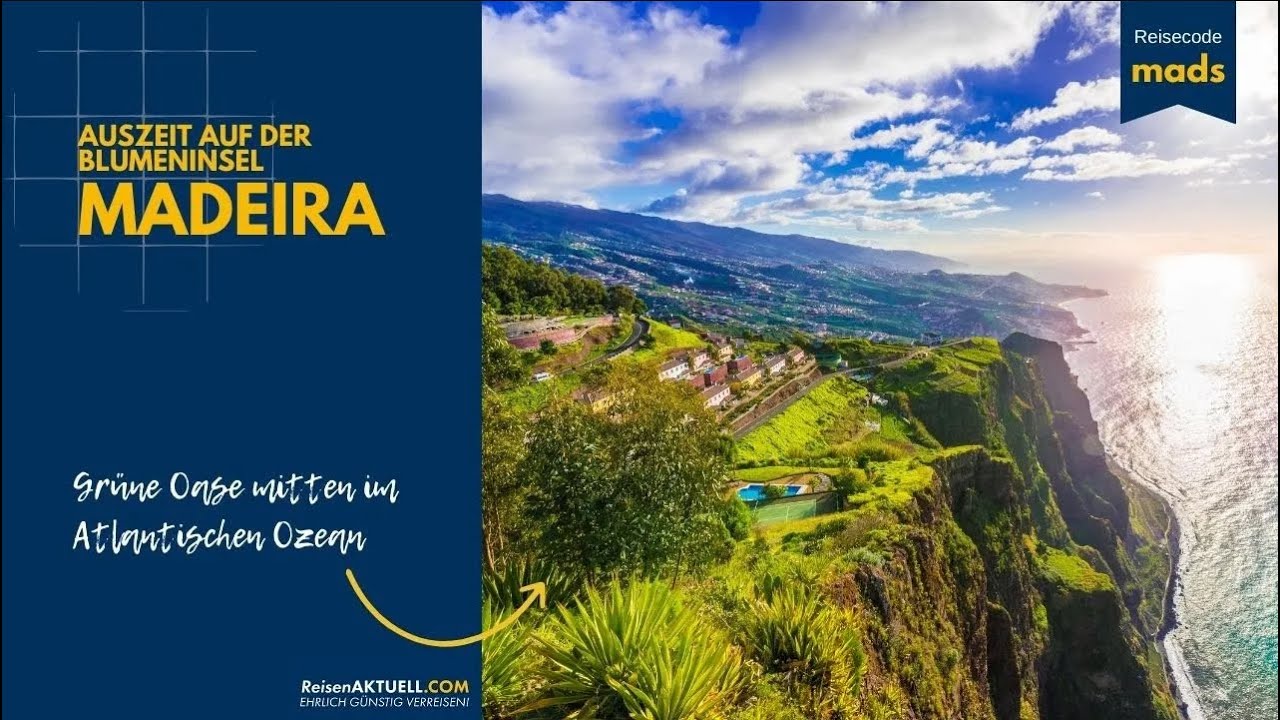 Auszeit auf Madeira - Gr&uuml;ne Oase mitten im Atlantischen Ozean 🌼🏔️ (2025)
