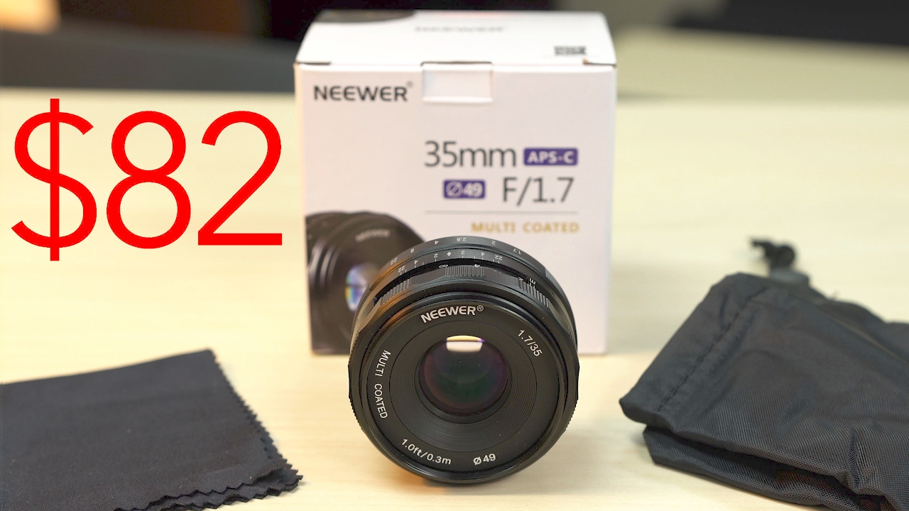 $82 lens - Neewer 35mm f/1.7 Review - Does it Suck? EP#2
