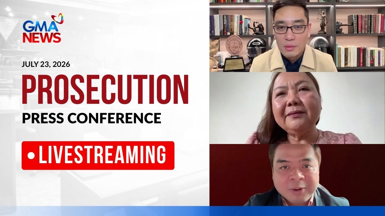 LIVE - House prosecution team press conference (July 23, 2026) - Replay | GMA News