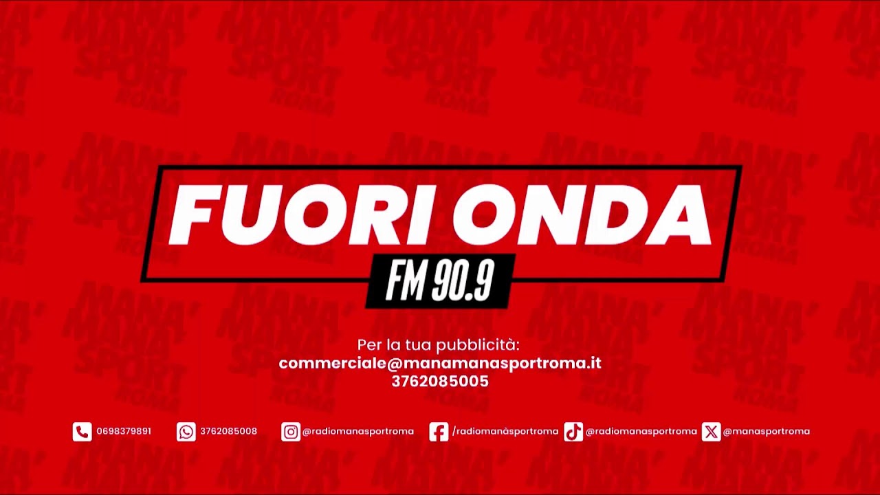 Senti la ROMA insieme a noi!  - Radio Manà Manà Sport Roma
