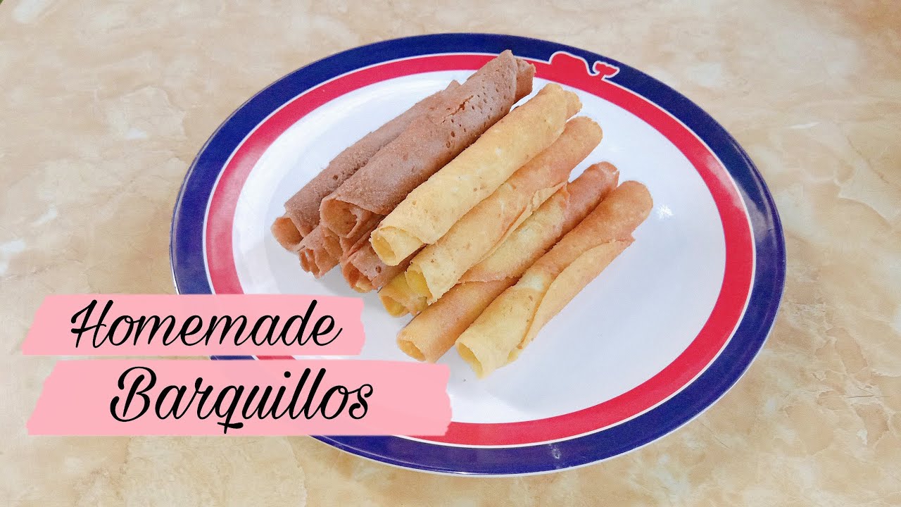 HOMEMADE Barquillos | Easy Recipe