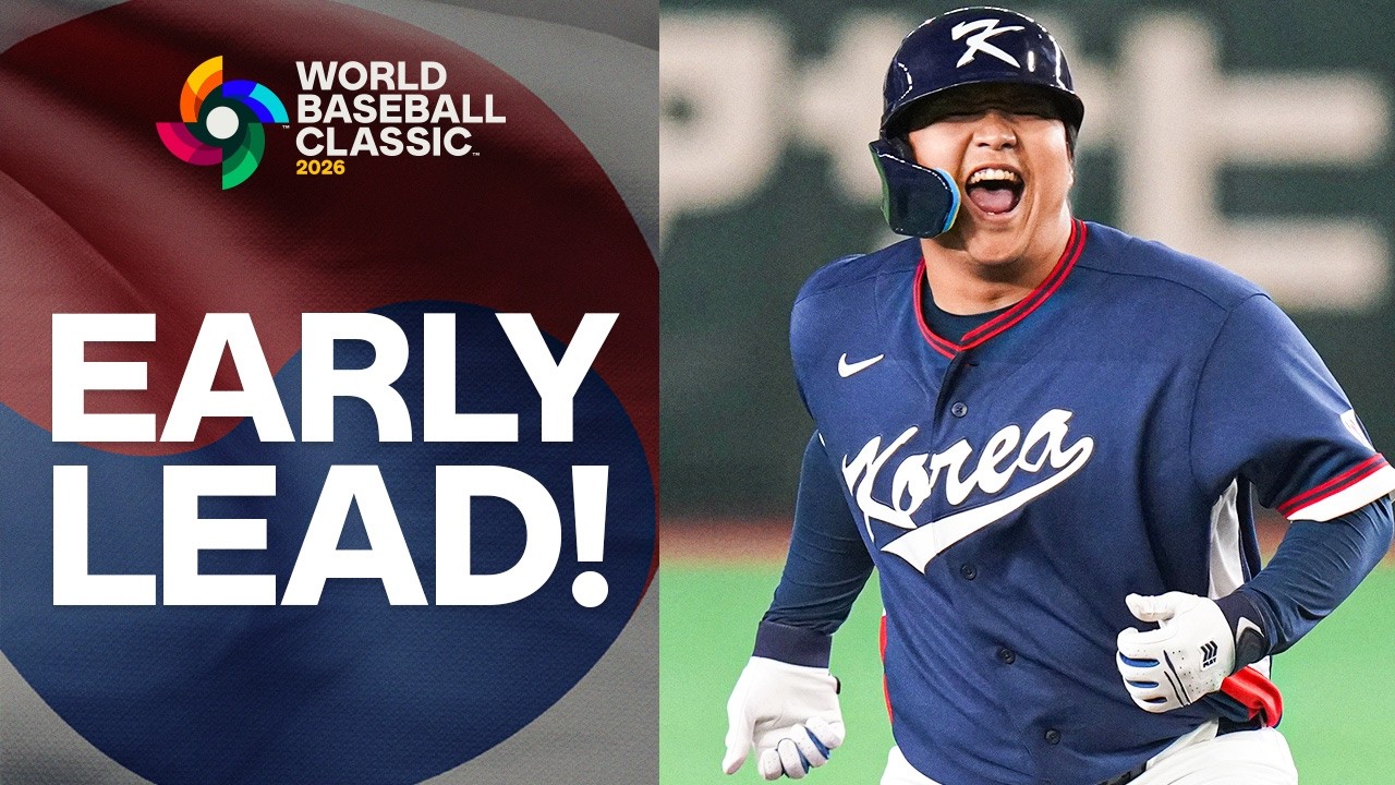 Team Korea scores 3 runs to open their World Baseball Classic clash with Team Japan!