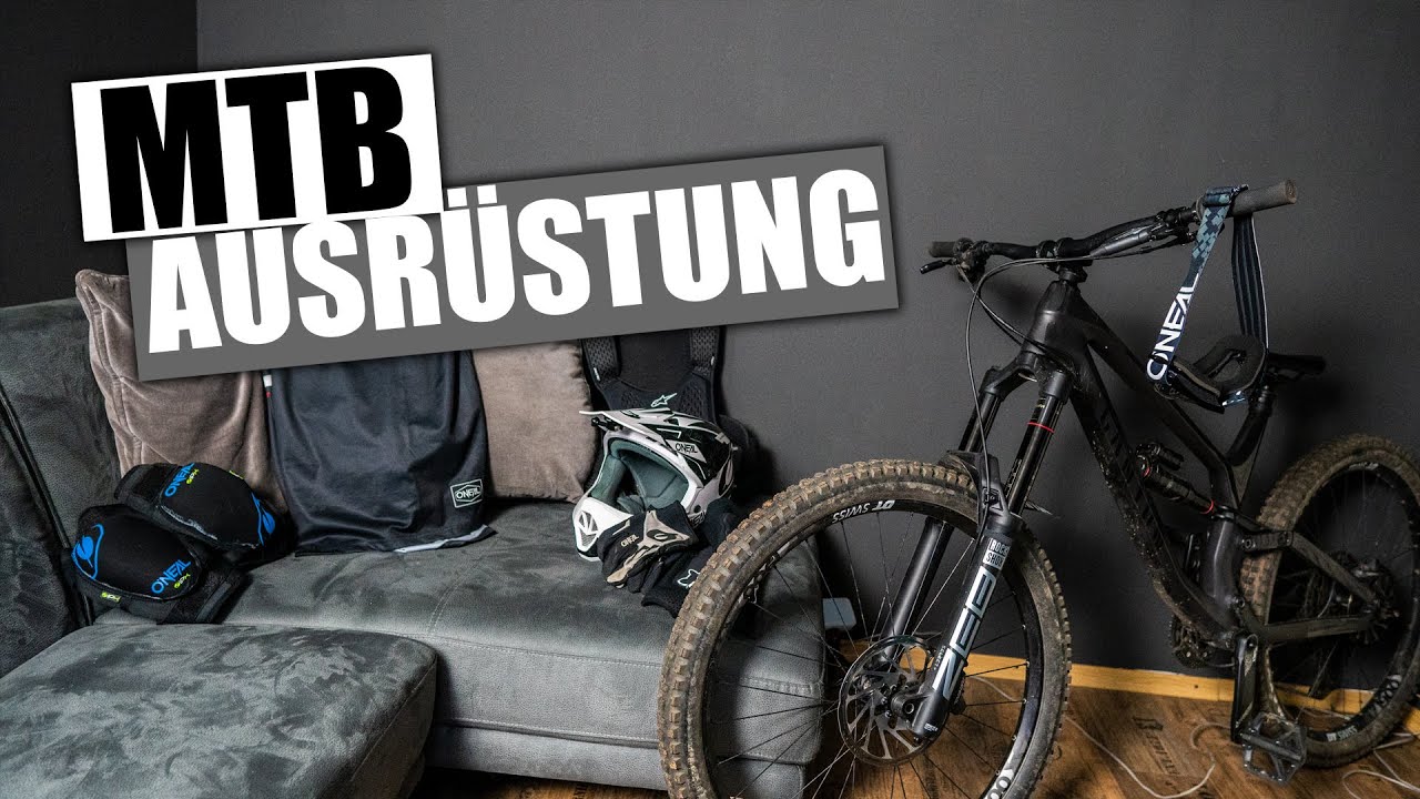 Meine Anfänger Mountainbike Ausrüstung für Downhill & Enduro | Protektoren Helm Handschuhe