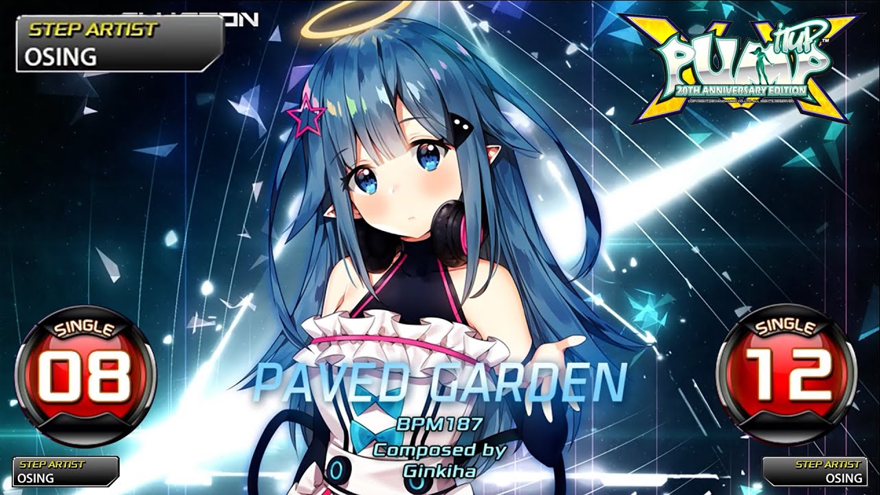 [PUMP IT UP XX] Paved Garden S8 & S12 | PIU XX 2.06 Update