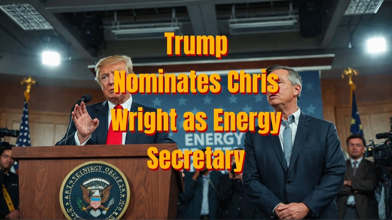 Trump Nominates Chris Wright as Energy Secretary