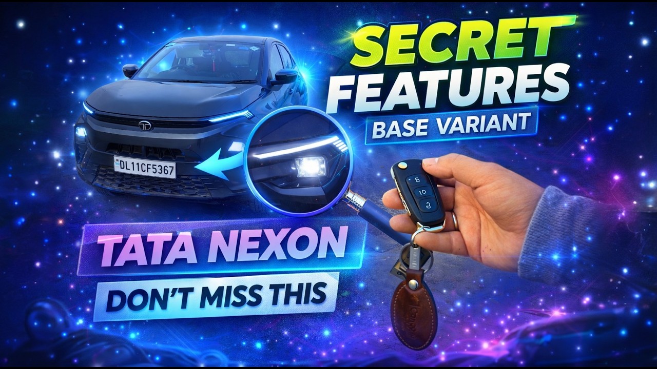 Most Owners Miss This!😱 12 Hidden Features in Tata Nexon Even in Base Variant