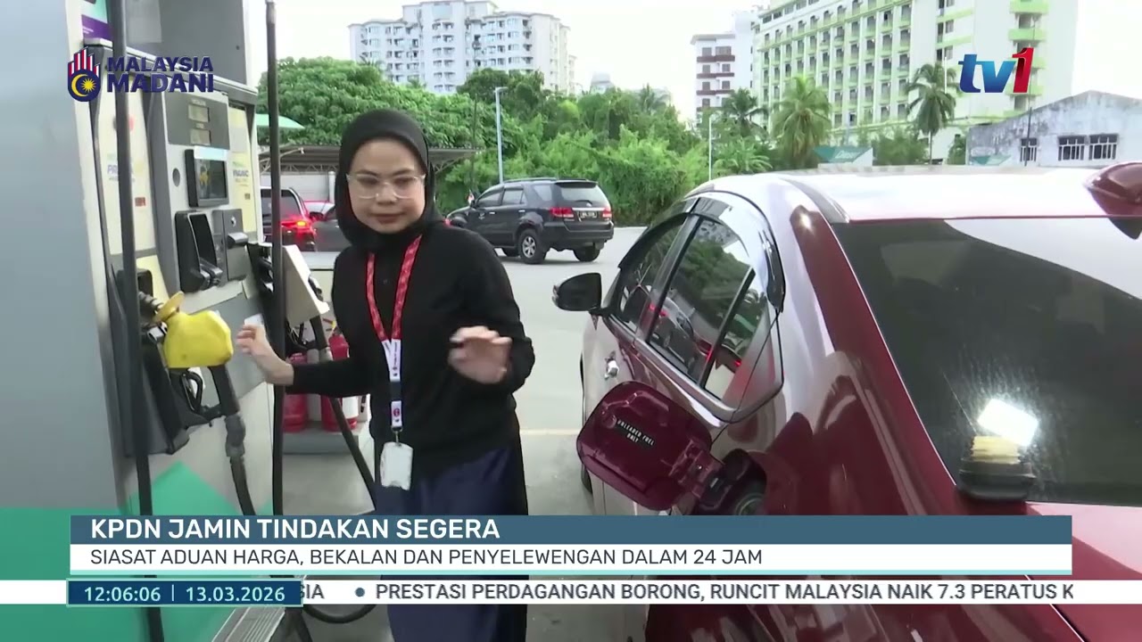 13 MAC 2026 - BERITA TENGAH HARI