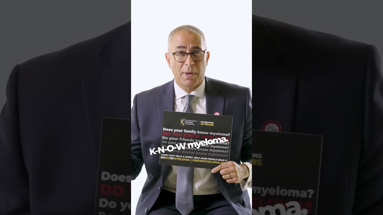 Too many people still ask, &ldquo;What&rsquo;s myeloma?&rdquo;