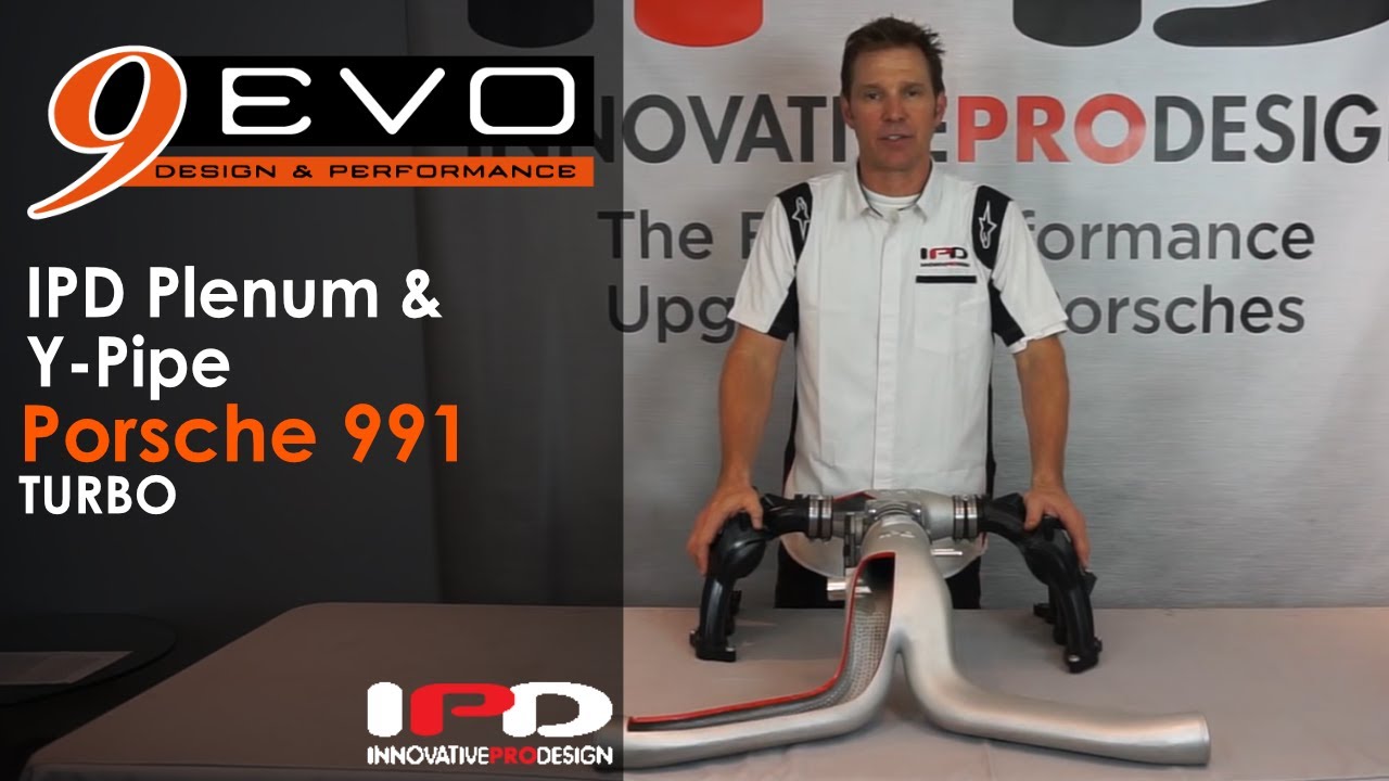 9-EVO /// IPD Plenum & Y-Pipe Porsche 991 Turbo