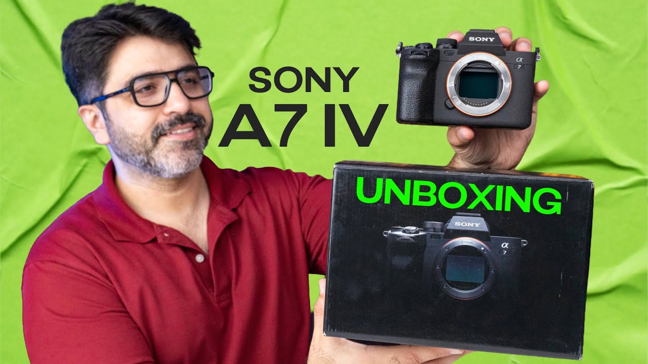 Sony A7 IV Unboxing and Overview | My New Camera