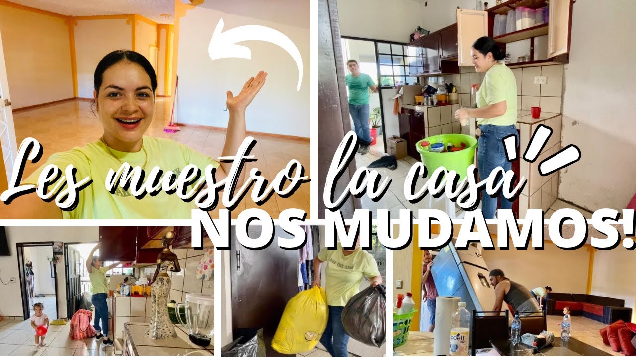 NOS MUDAMOS! 😱 LES MUESTRO LA CASA 🏠😍✨ ASÍ NUESTRA MUDANZA 🥵 UN DESASTRE PARA BAJA LAS COSAS