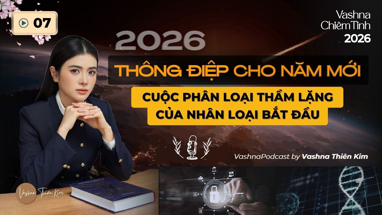 #7: 2026 - Thông Điệp Cho Năm Mới: CUỘC PHÂN LOẠI THẦM LẶNG CỦA NHÂN LOẠI BẮT ĐẦU | Vashna Podcast