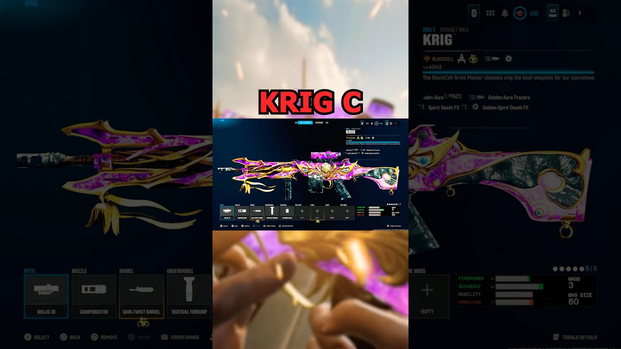 This KRIG C LOADOUT is *BROKEN* in WARZONE! 😍 (Best KRIG C Class Setup) - BO6