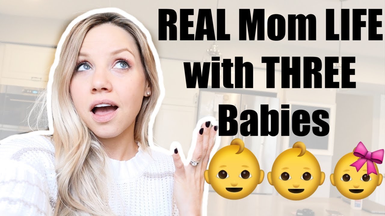 DAY IN THE LIFE OF A MOM WITH THREE BABIES