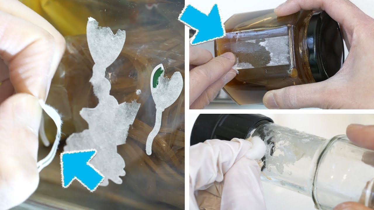 玻璃上的貼紙和殘膠，如何去除？6個方法，輕鬆去除玻璃標籤、貼紙和殘留膠漬！