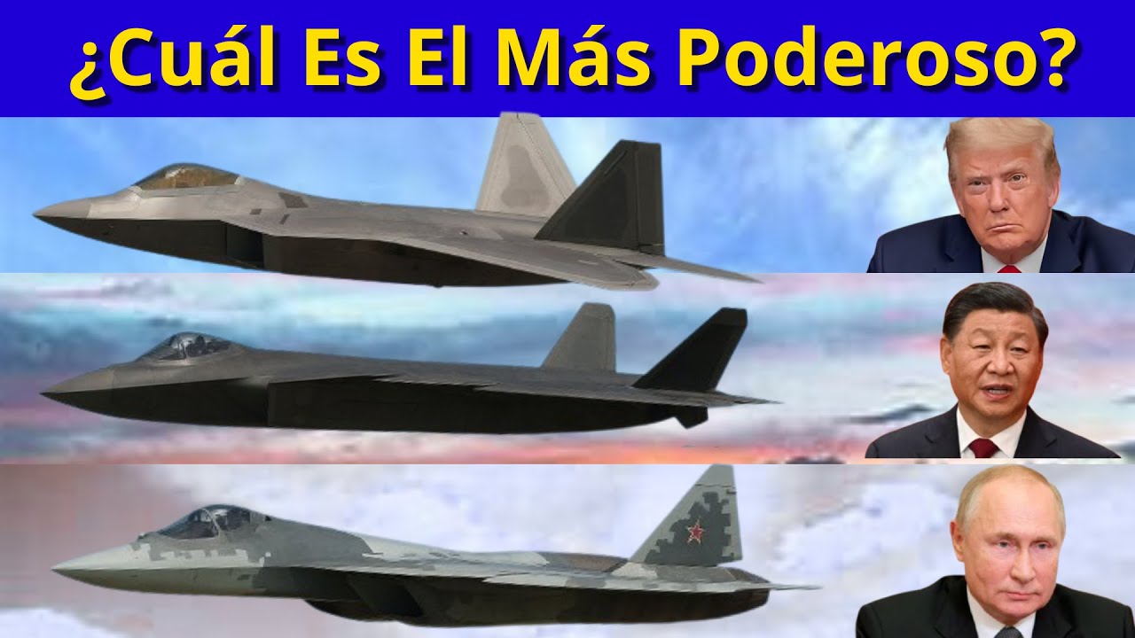 ¿Cuál es el AVIÓN DE COMBATE MÁS PODEROSO del mundo y qué OCULTA? – LA VERDAD OCULTA