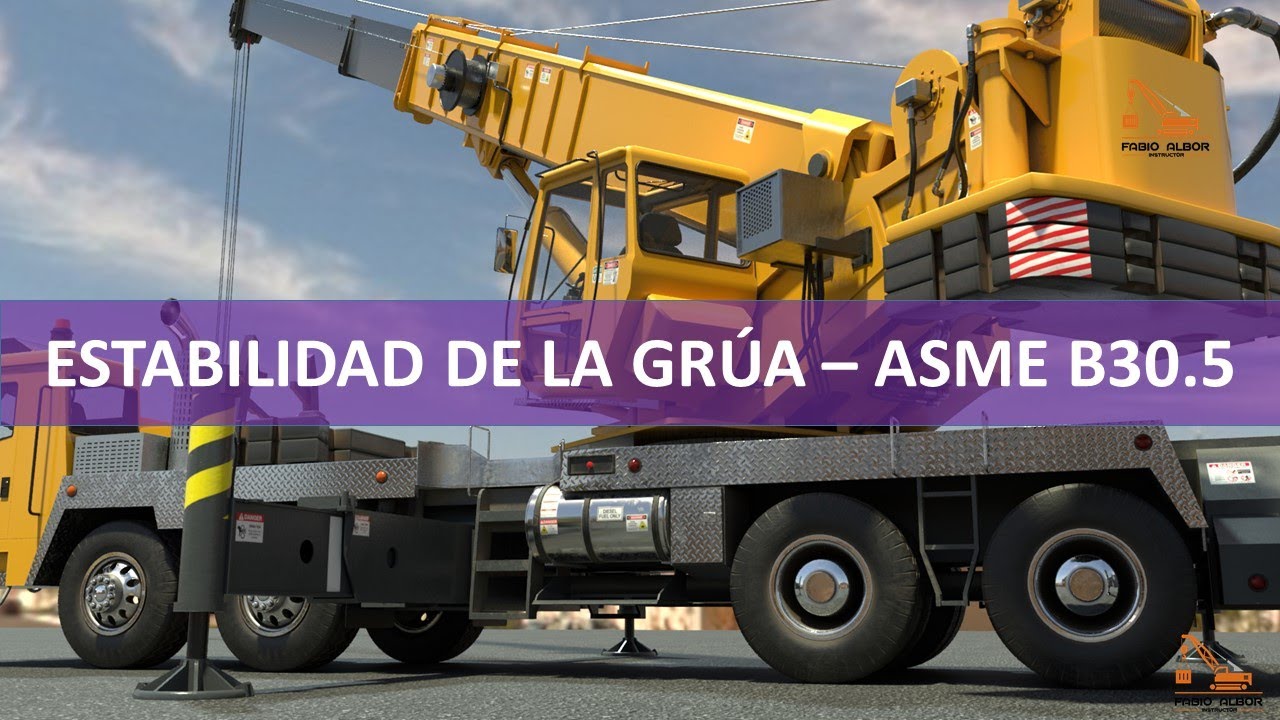 Estabilidad de la Grúa según ASME B30.5 Sección 5-1