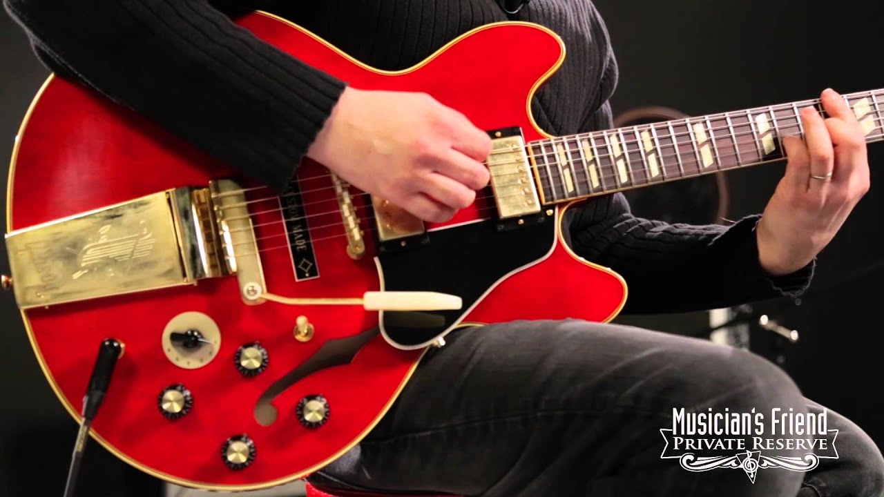 Gibson 1964 ES-345 with a Maestro Tremolo Electric Guitar 60s Cherry