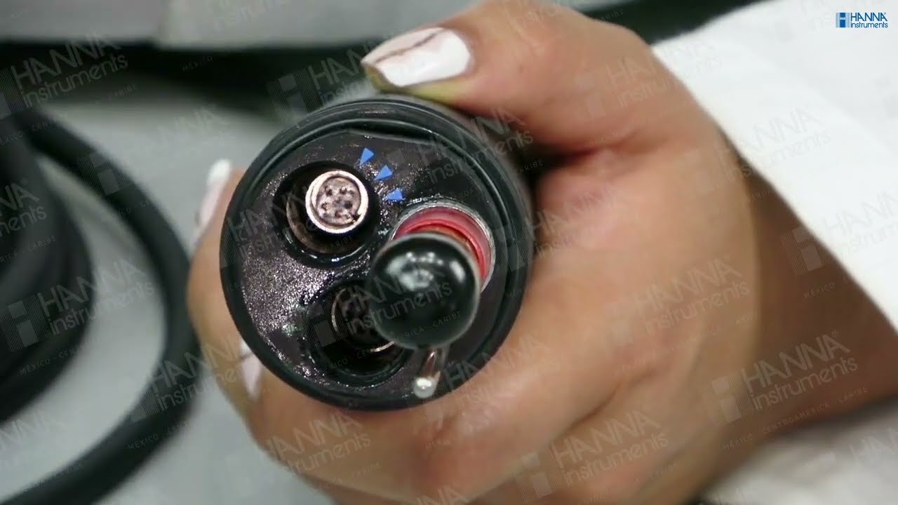 Ensamble de los Sensores a la Sonda de los Medidores Multiparamétricos
