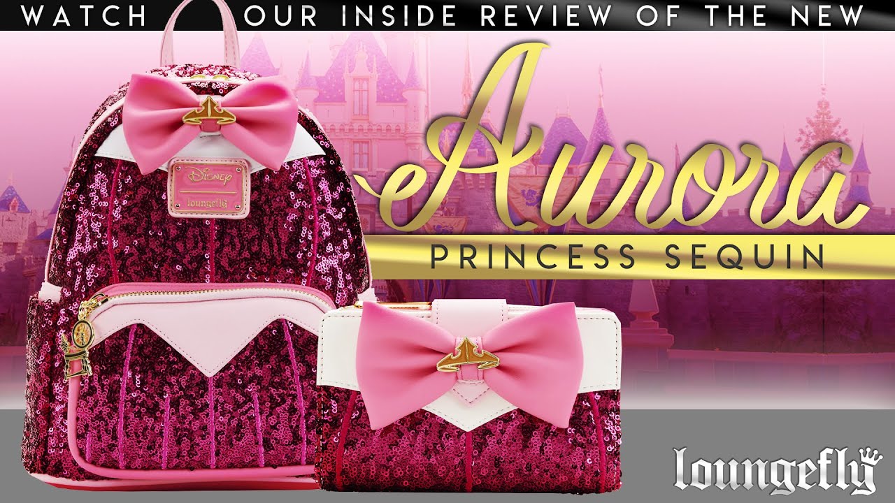 EXCLUSIVE Loungefly Disney Sleeping Beauty Aurora Sequin Collection - Review