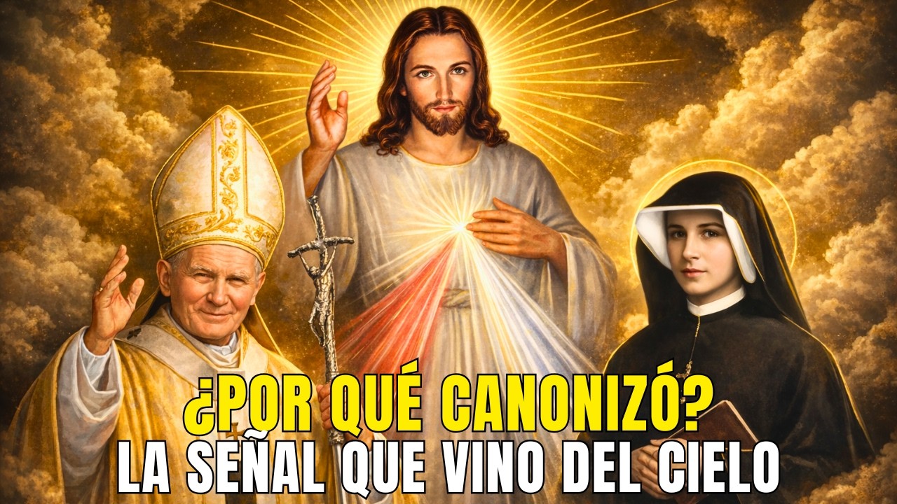 ¡Juan Pablo II REVELA el Motivo Sobrenatural que lo Llevó a Exaltar a Santa Faustina!
