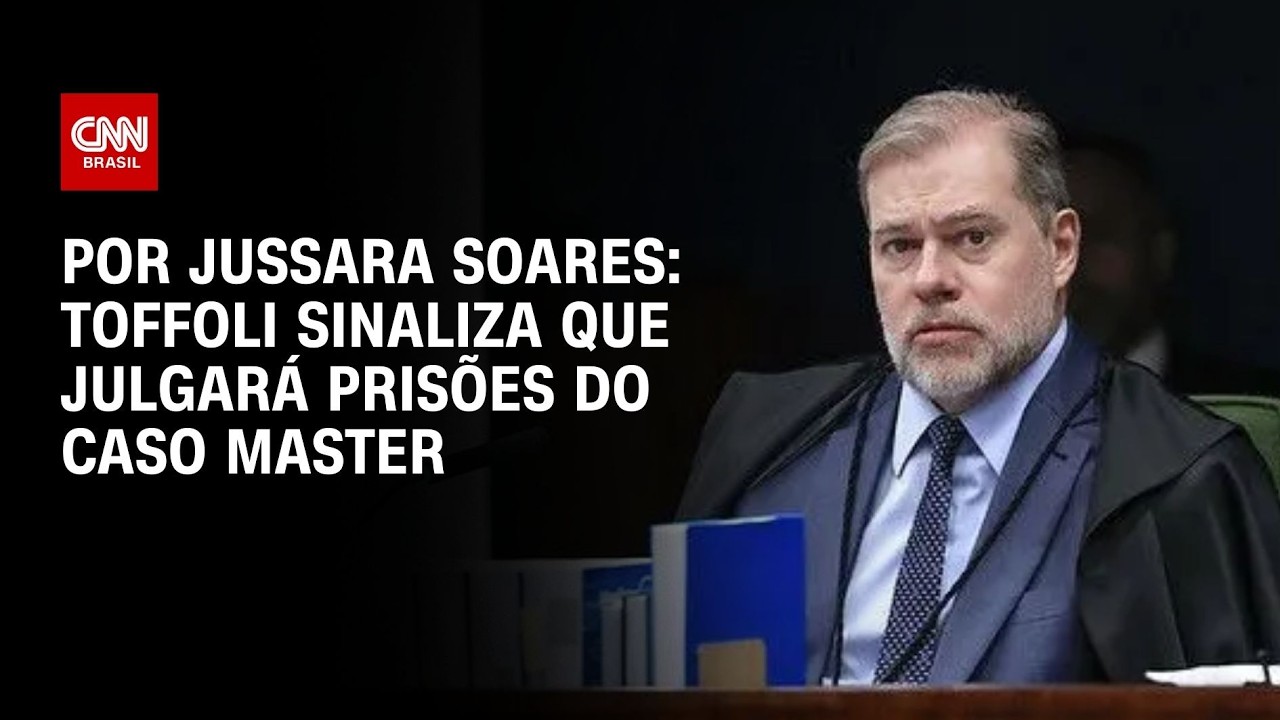 Caso Master: Toffoli sinaliza que julgará prisões | HORA H
