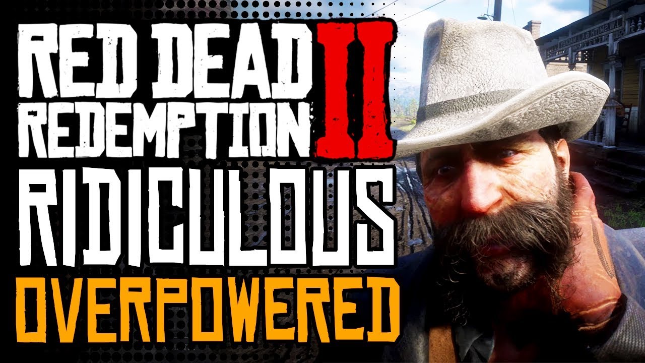 Obliterating Targets - The Most Ridiculous OVERPOWERED Weapon Build In Red Dead Redemption 2!