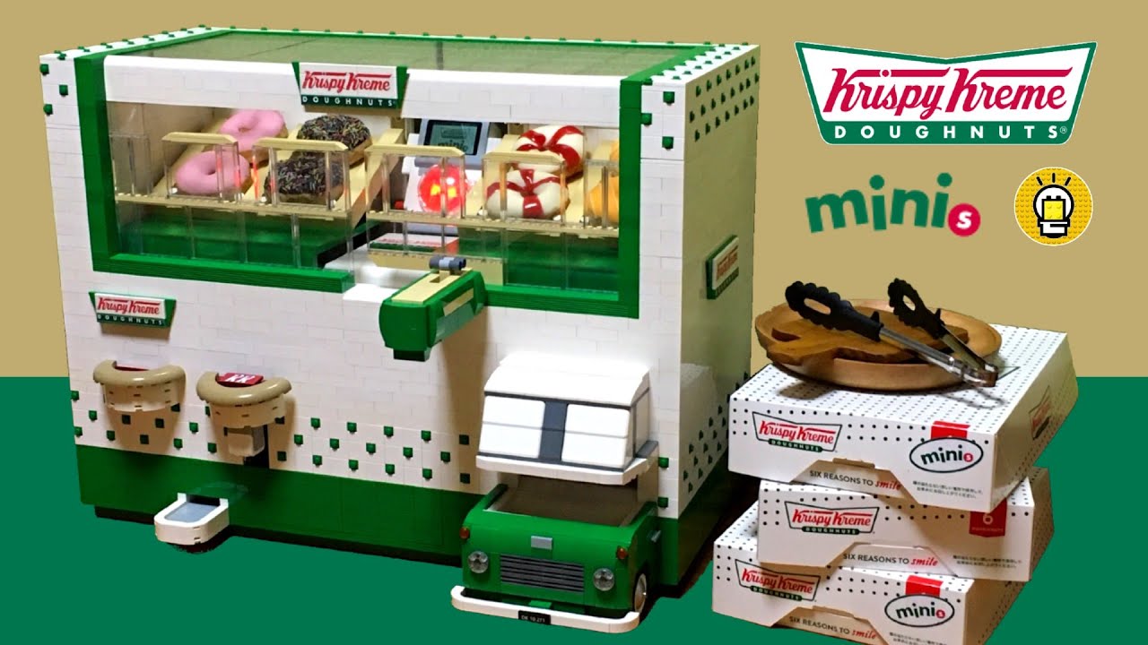 クリスピークリームドーナツの自動販売機！LEGO Krispy Kreme Doughnuts Vending Machine!
