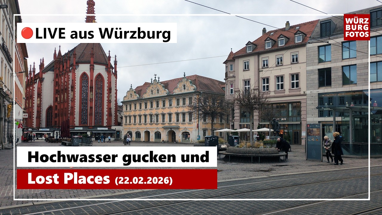 ​ 🔴 LIVE aus Würzburg am Sonntag (22.02.2026)