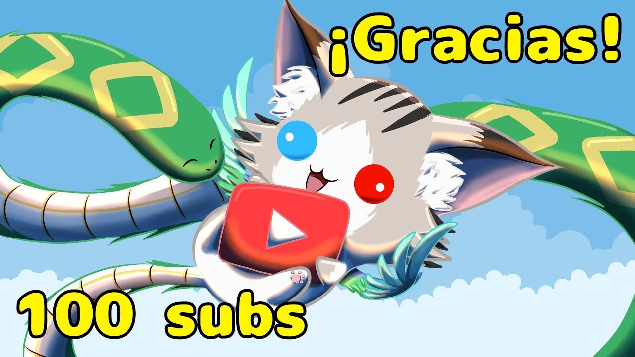 ¡Llegamos a los 100 Subs! ¡MUCHAS GRACIAS! ¿Qué sigue ahora? 🥳😺
