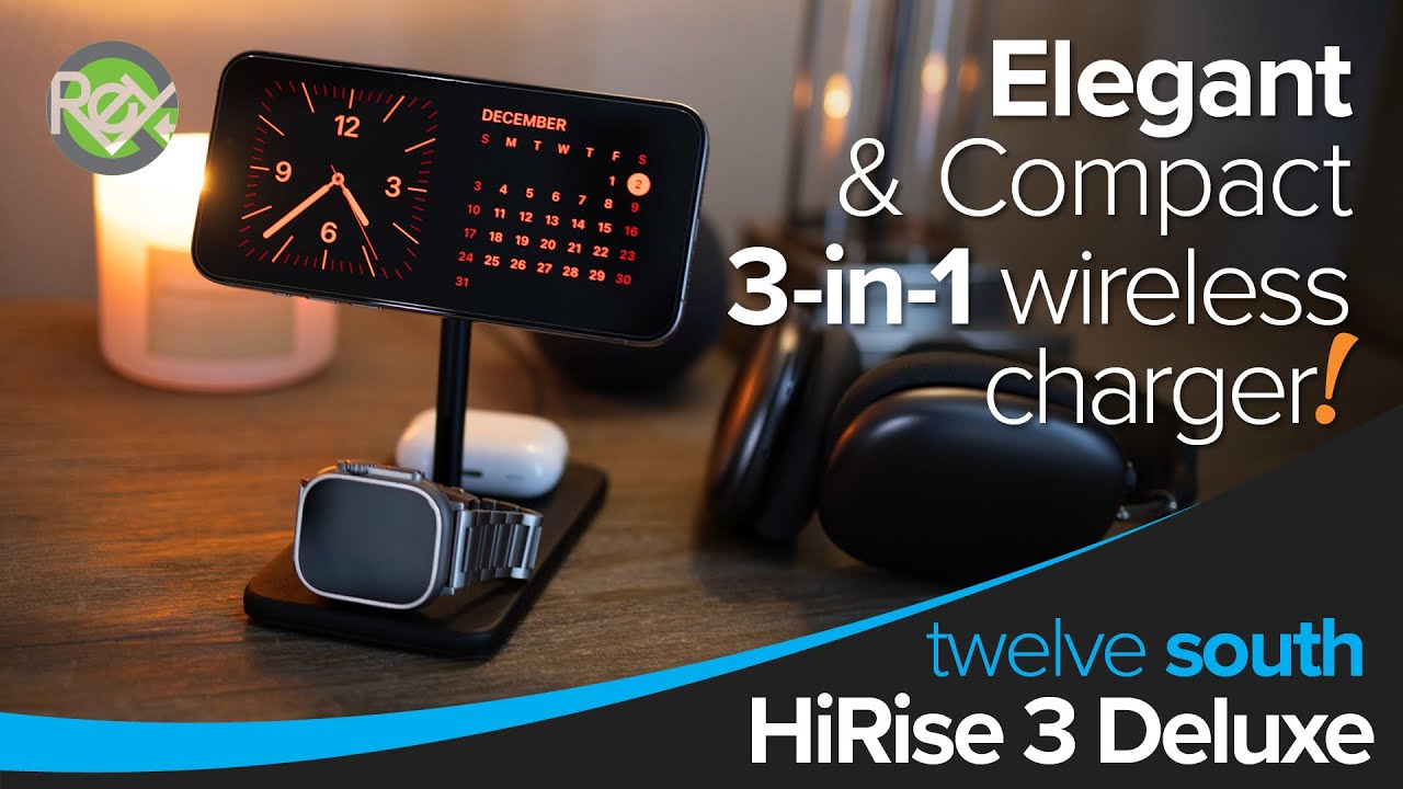 Лучшее зарядное устройство 3-в-1 для ваших устройств Apple — HiRise 3 Deluxe!