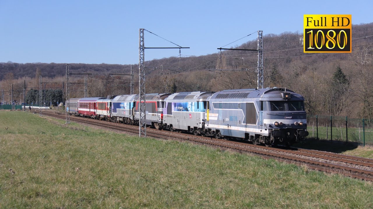 Compilation de trains CMR Les plus beaux convois RRR; Corail; TGV; locomotives...