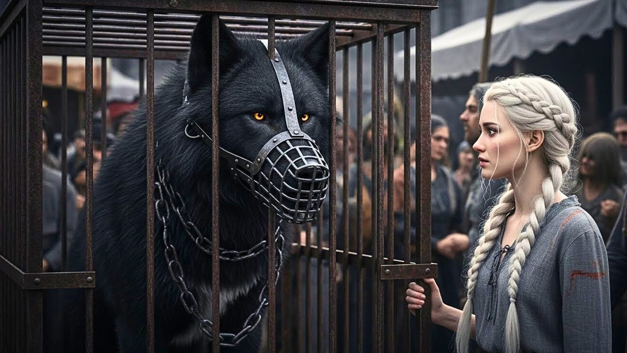 Ich kaufte den angeketteten Wolf, um ihn zu retten – ahnungslos, dass ich den König befreite.