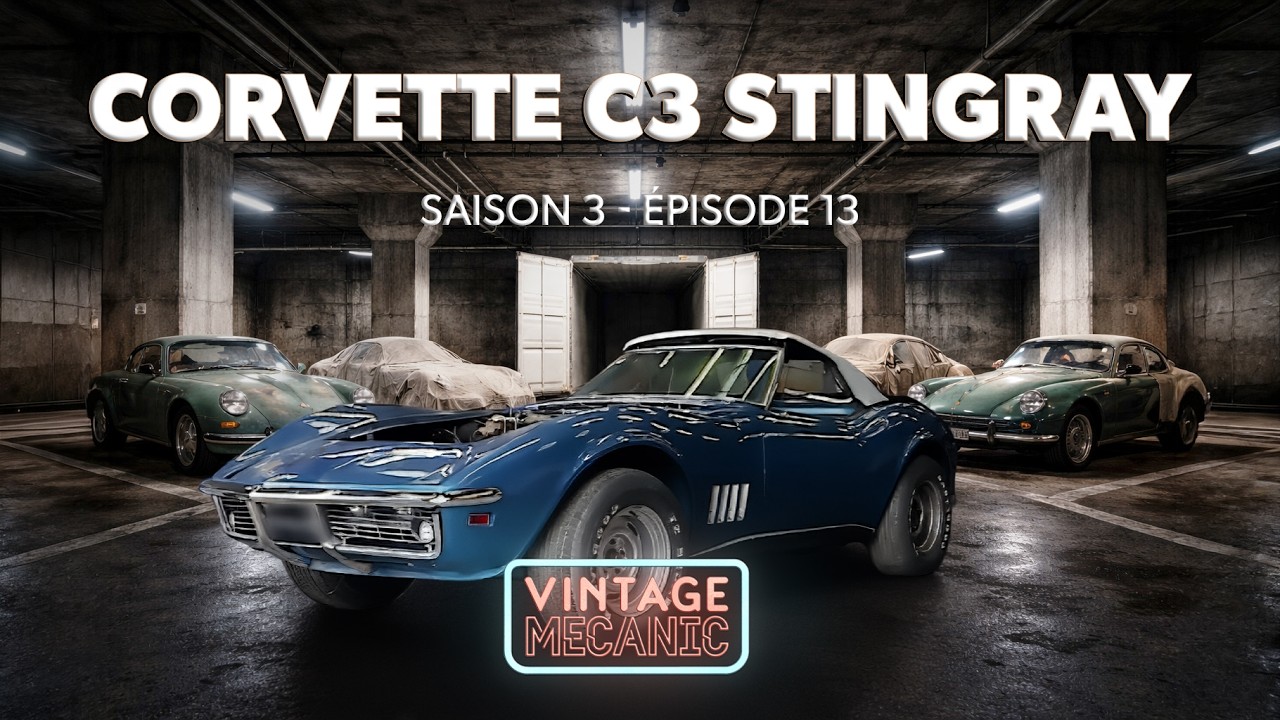 VINTAGE MECANIC : CHEVROLET CORVETTE C3 STINGRAY
