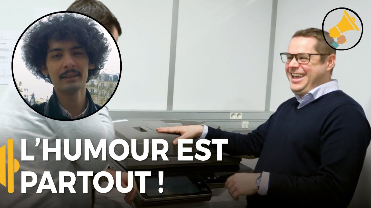 FRANCE : UNE BLAGUE PEUT TE SAUVER LA MISE / Réda Seddiki