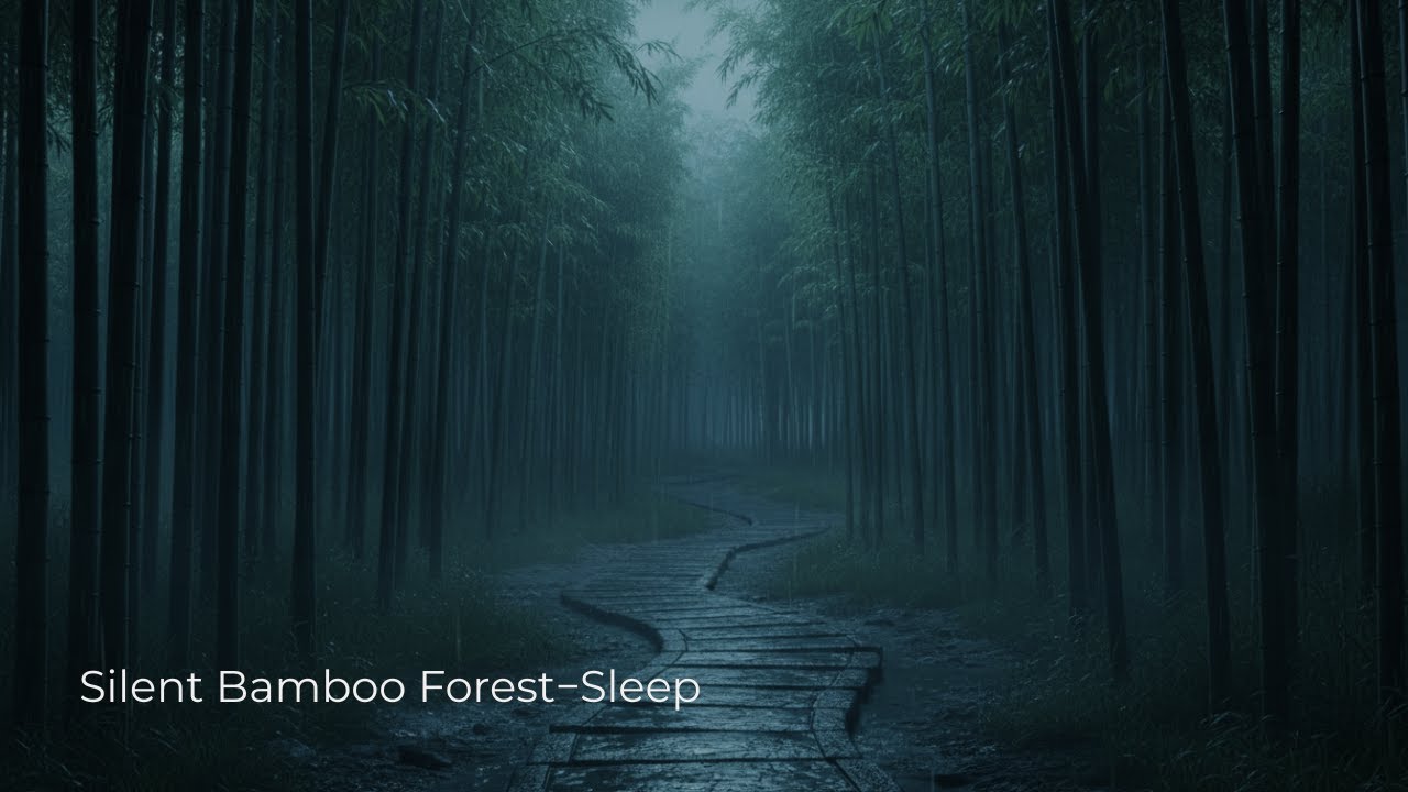 Silent Bamboo Forest Rain−Sleep