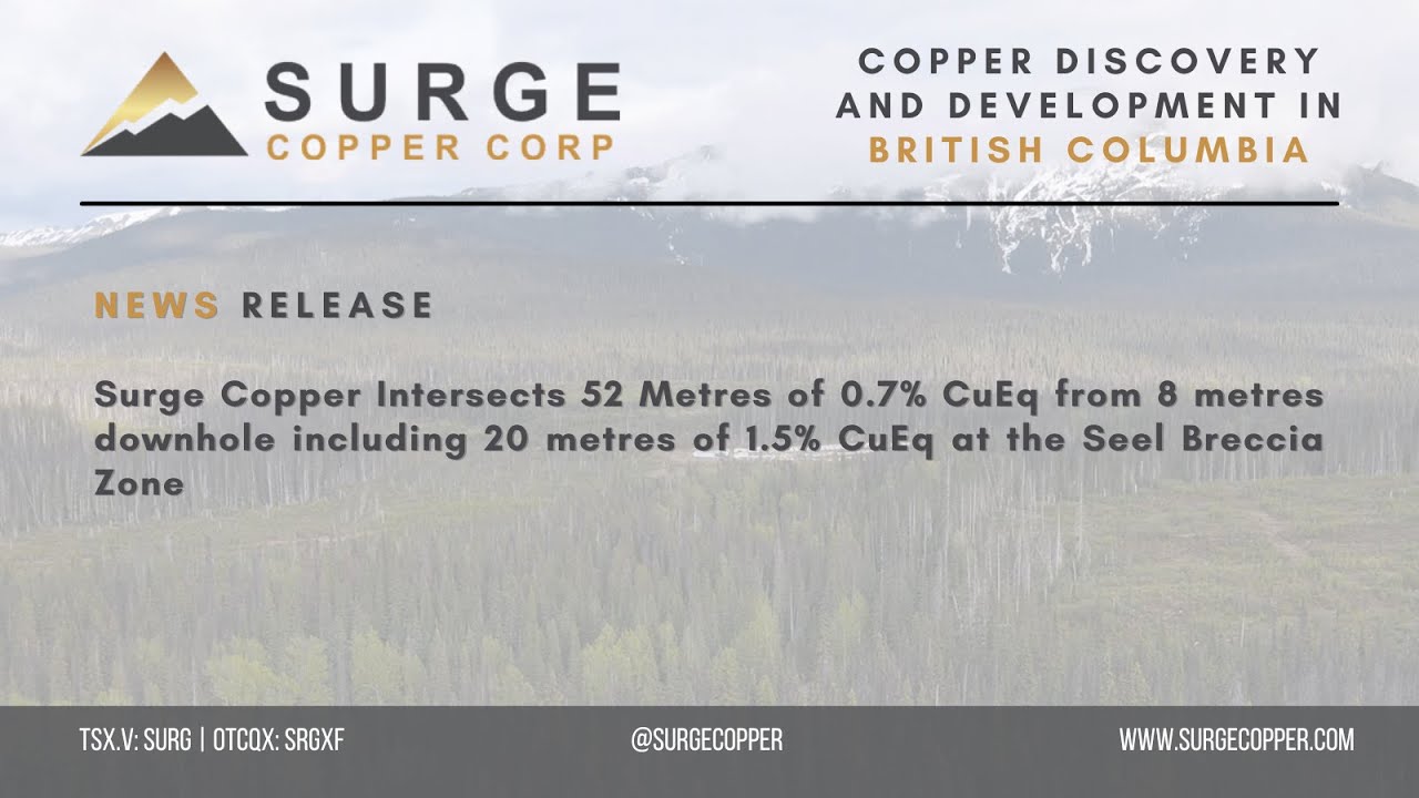 News Release  | Surge Copper | January 11 2022